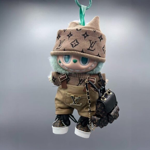 High Quality Clothes Sets With Shoes + Bag Fits For Labubu V1-V3 - Picture 3 of 4